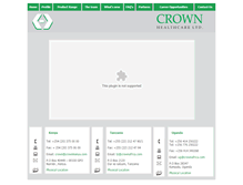 Tablet Screenshot of crownkenya.com